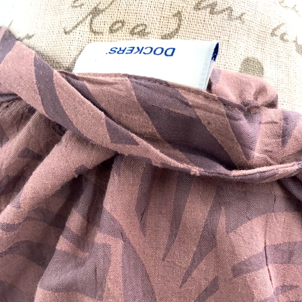Dockers Tan Long Sleeve Top Size M - Picture 4 of 5